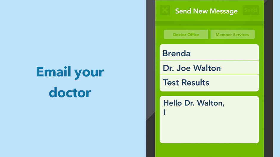 Resultados Saludables - Mándale un correo electronico a su medico